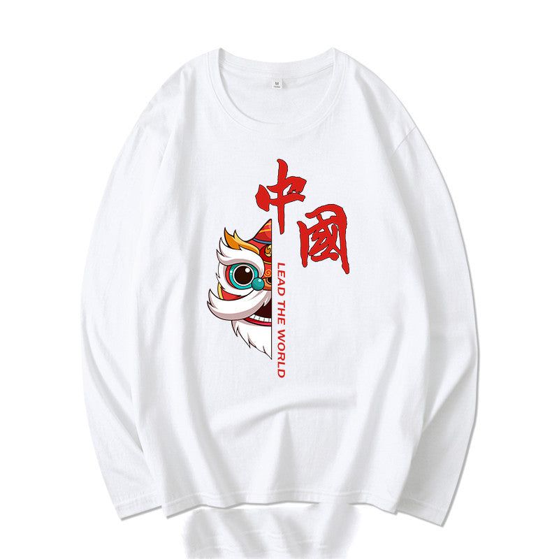 Long-sleeved T-shirt Men's Pure Cotton Inner Wear Sweater Bottoming Shirt Top