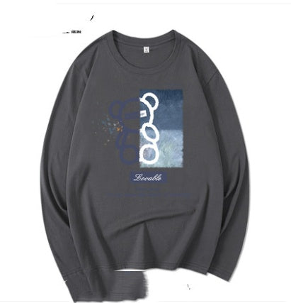 Long-sleeved T-shirt Men's Pure Cotton Inner Wear Sweater Bottoming Shirt Top