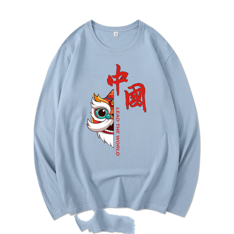 Long-sleeved T-shirt Men's Pure Cotton Inner Wear Sweater Bottoming Shirt Top