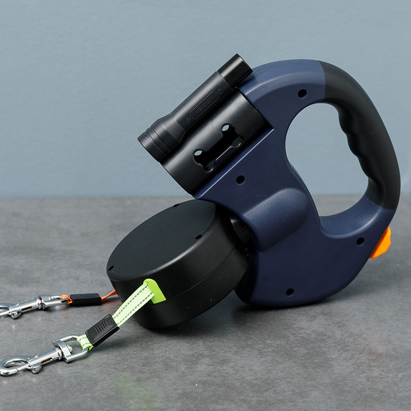 Retractable Dual Doggie Leash