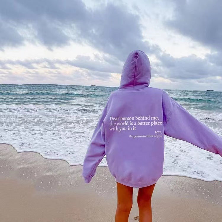 Printed Hoodie